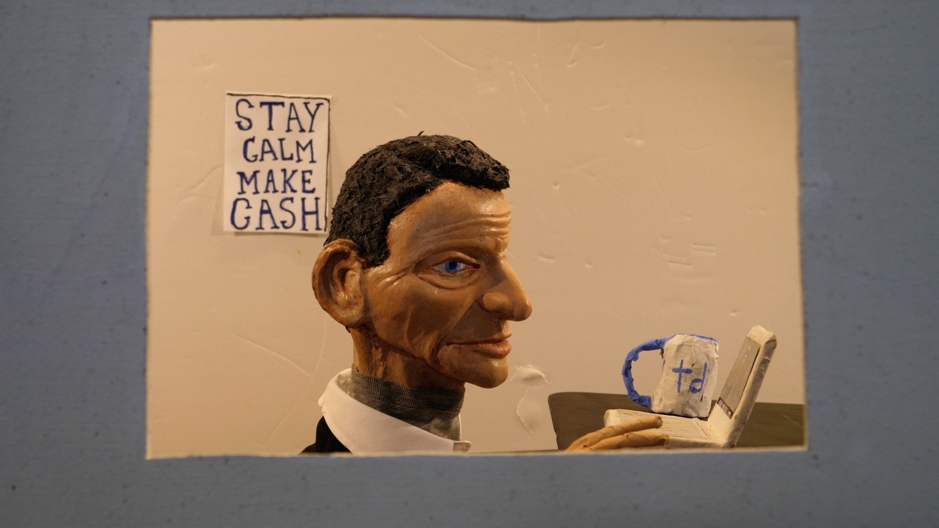 Stay Calm Make Cash GIF